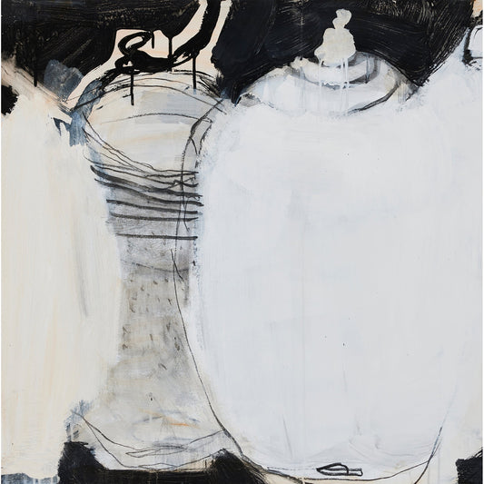 Dusk and Dust Vessel Composition Diptych