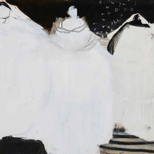 Dusk and Dust Vessel Composition Diptych